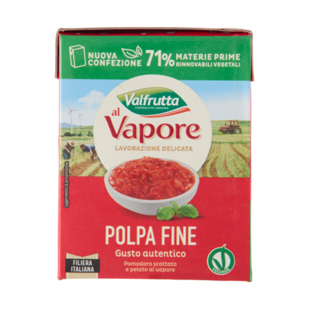 Italia - Rosii bucati taiate fin Al Vapore 390g