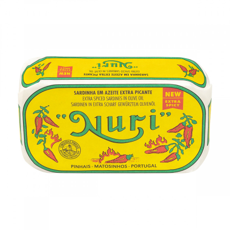 Conserve - Sardine in ulei de masline extra-picant 125gr Nuri