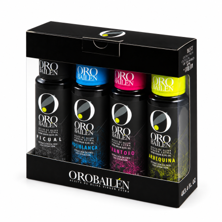 Ulei de masline - Set Degustare Ulei de Masline Extra Virgin 4x100 ml Oro Bailen