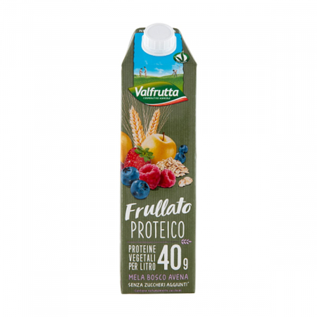 Bauturi vegetale - Smoothie Proteine mere fr.padure ovaz 1L  Valfrutta