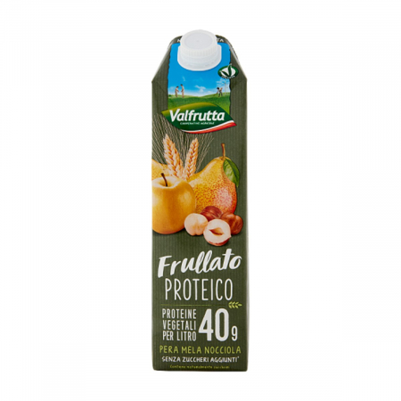 Bauturi vegetale - Smoothie Proteine pere mere alune 1L Valfrutta