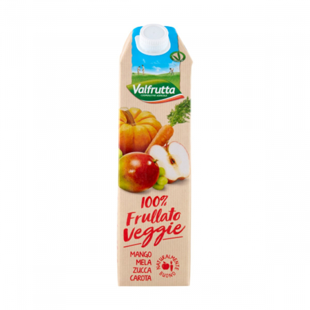 Bauturi vegetale - Smoothie Veggie Portocaliu 1L Valfrutta