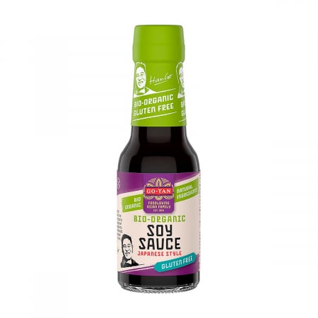 Sosuri asiatice - Sos de soia fara gluten 145ml Go-Tan Bio