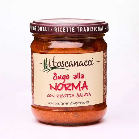 In jurul lumii - Sos Norma cu ricotta sarata 180gr Toscanacci