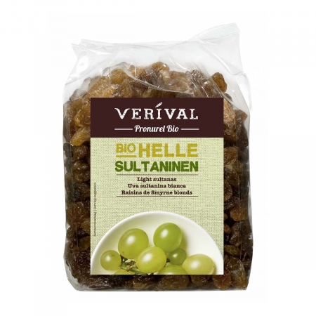 Altele - Stafide galbene 250 g Verival Bio