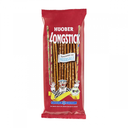 Sticksuri - Sticks lung cu sare de mare 125 g Huober Bio