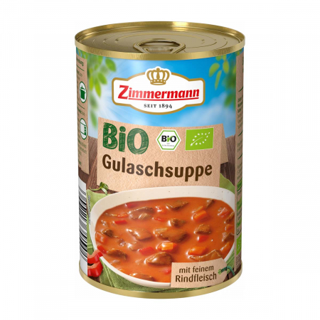 Germania - Supa gulas 400 g Zimmermann Bio
