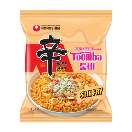 Taitei si noodles asiatici - Taitei instant Shin Toomba 137g Nongshim