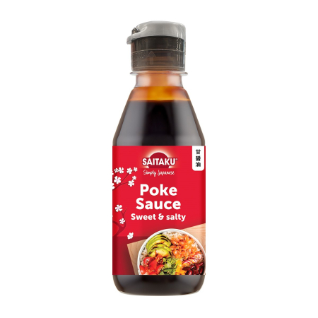 Sosuri asiatice - Sos Poke dulce sarat 200ml Saitaku