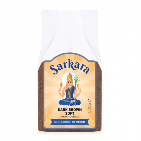 Zahar din trestie Dark Brown Soft 500 g Sarkara [0]