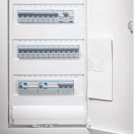Tablou electric metalic, 48 module, incastrat, Hager [2]