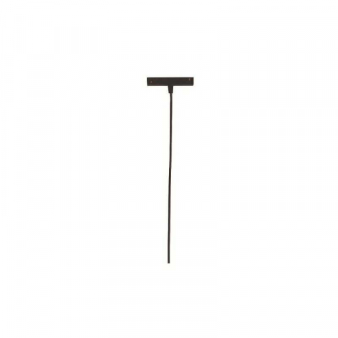 Sina magnetica aplicata - Adaptor pentru sina magnetica aparenta monofazata 145-59020 si 145-59021, 2 linii, negru,
