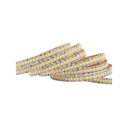 Banda LED si transformatoare - Banda LED PLUS, 18W, 3000K lumina calda, 1530lm, SMD 2835, 24V IP20, Eurolamp (rola 5m)