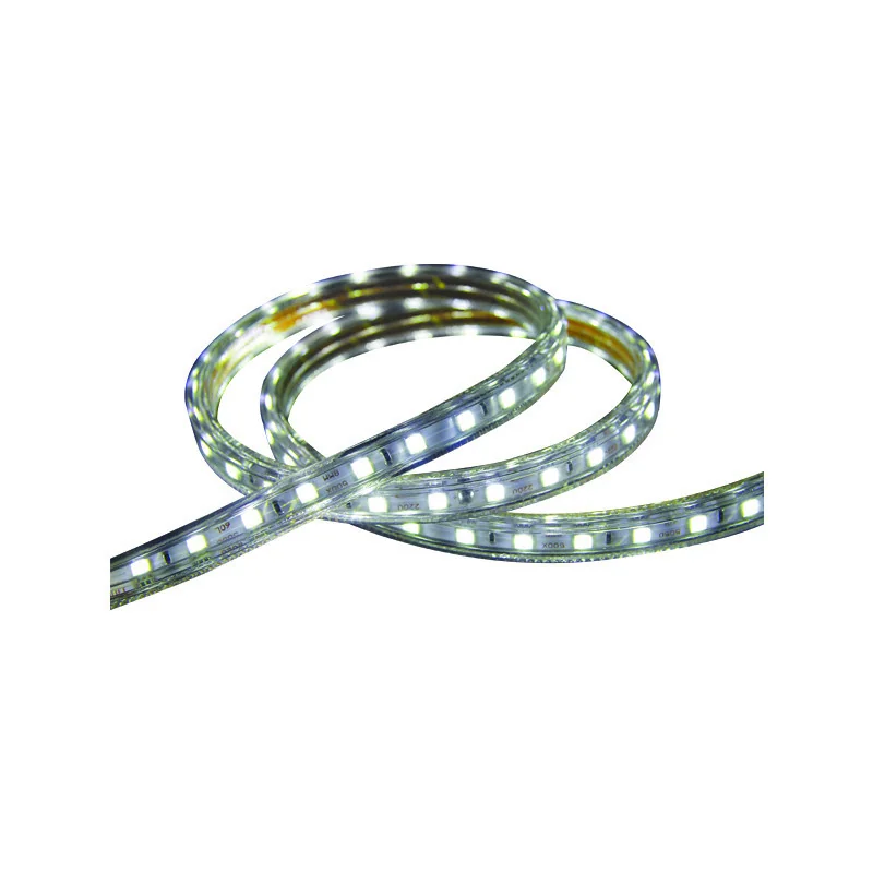 Banda LED si transformatoare - Banda LED Plus dimabila, 14.4W, 3000K lumina calda, 1440lm, SMD 5730 180LED/ml, 220-240V, IP65, Eurolamp (rola 10m)