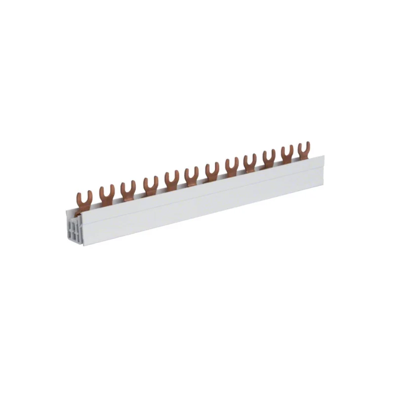 Cleme si accesorii - Bareta de conexiune tip furca, 3P, 63A, 10 mmp, 12 module, KDN363A