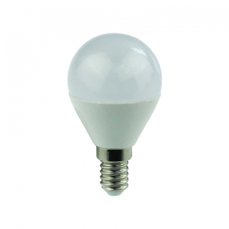 Becuri si tuburi LED - Bec LED Eurolamp PLUS sferic 5W E14 G45 2700K lumina calda 400lm 220-240V