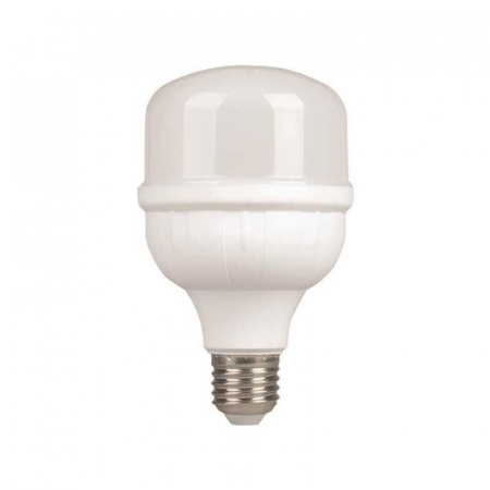 Iluminat - Bec LED exterior cu baza de aluminiu T80, 16W, E27, 6500K lumina rece, 1760lm, 100-277V, Eurolamp