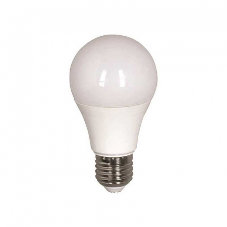 Iluminat - Bec LED Plus, A10, 10W, E27, 6500K lumina rece, 806lm, 12V-24V AC/DC & 42V AC, Eurolamp