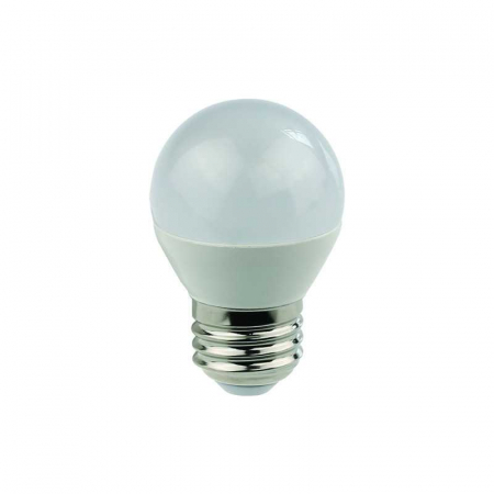 Iluminat - Bec LED PLUS sferic, G45, 7W, E27, 2700K lumina calda, 630lm, 220-240V, Eurolamp