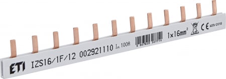 Cleme si accesorii - Busbar IZS16/1F/12 (0,21)