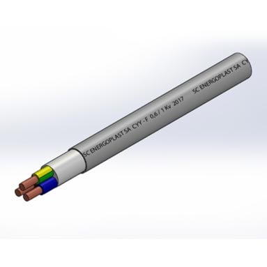 CYY-F - Cablu electric CYY-F 3 x 2,5 mm