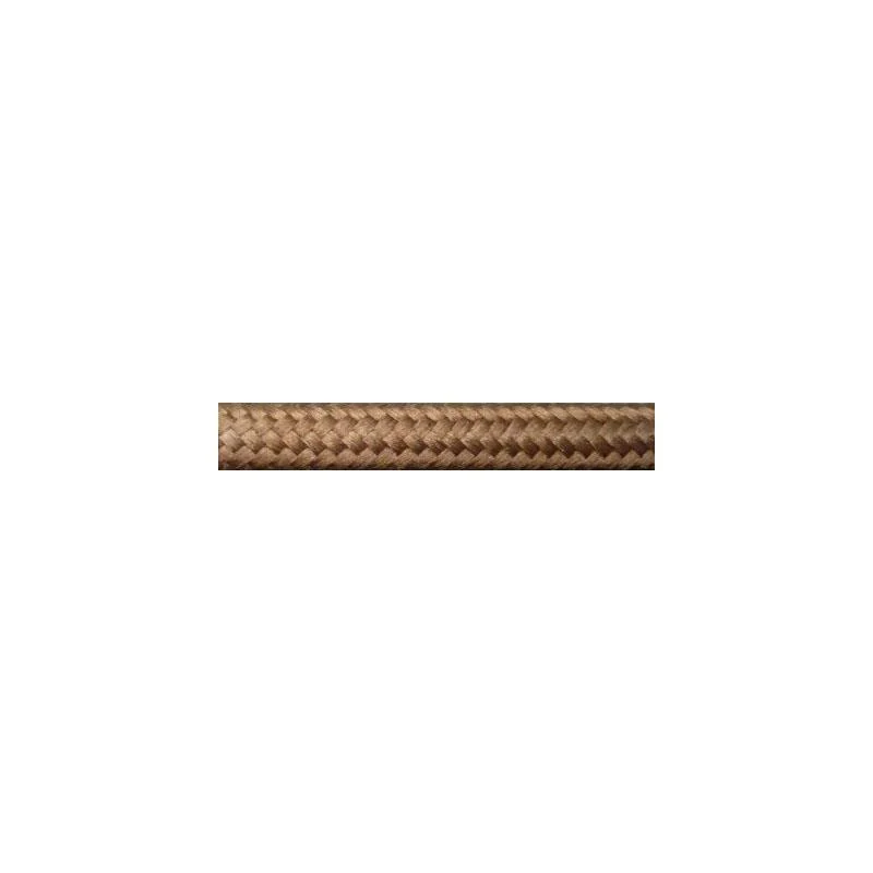 Iluminat - Cablu electric textil 2x0,75 maro (50ml/rola)