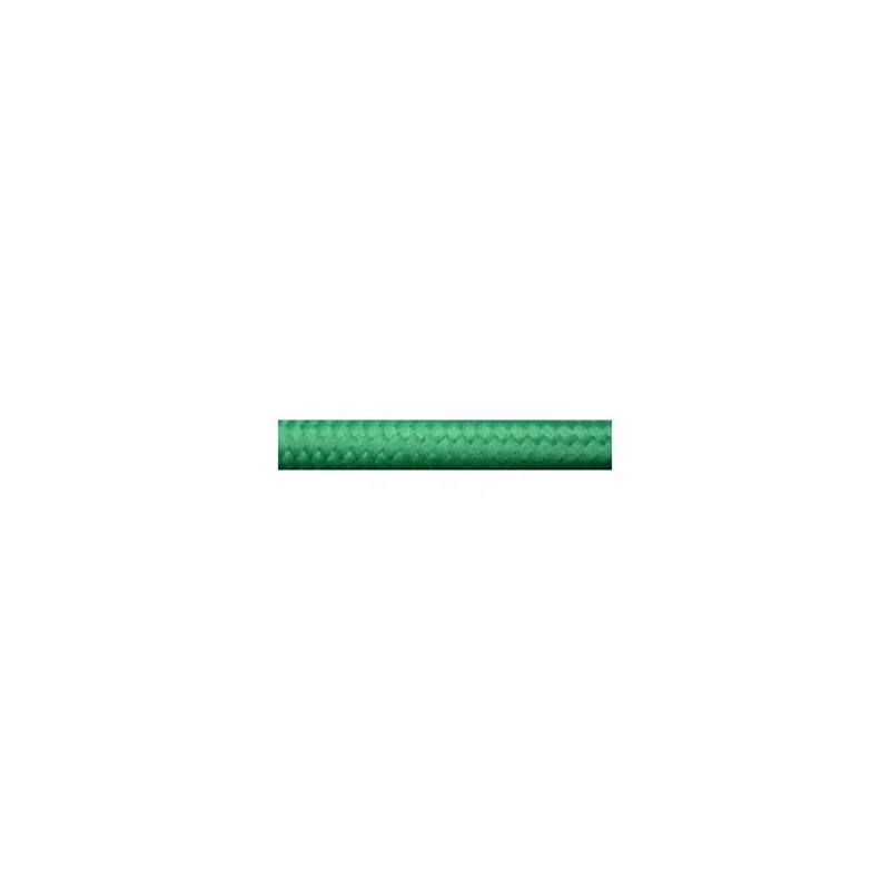 Iluminat - Cablu electric textil 2x0,75 verde(50ml/rola)