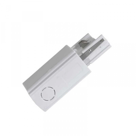 Iluminat - Capat alimentare pentru sina magnetica aplicata alba cu 4 linii 145-59220,145-59221 si 145-55160, Eurolamp
