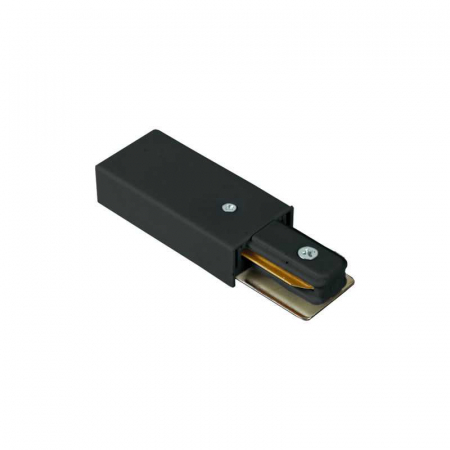 Iluminat pe sina magnetica - Capat alimentare pentru sina magnetica, negru, IP20, Eurolamp