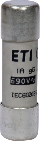 Sigurante fuzibile tip C, dimensiune 14x51 - CH14x51 gG 1A/690V