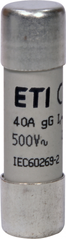 Sigurante fuzibile tip C, dimensiune 14x51 - CH14x51 gG 40A/500V