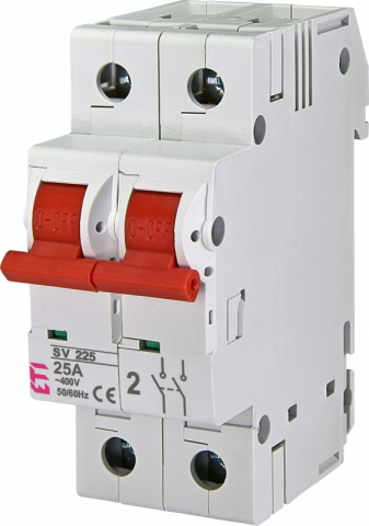 SV comutator modular de sarcină - Comutator integrat SV 225 2p 25A