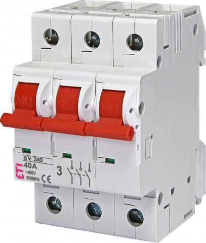 SV comutator modular de sarcină - Comutator integrat SV 340 3p 40A