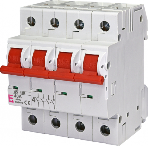 SV comutator modular de sarcină - Comutator integrat SV 440 4p 40A