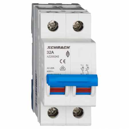 SV comutator modular de sarcină - Comutator principal modular 32A, 2-poli Serie AMPARO