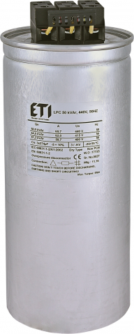 Compensarea puterii reactive - Condensator LPC 50 kVAr, 440V, 50Hz