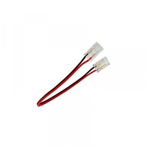 Iluminat - Conector cu cablu pentru banda LED COB, 8mm, monocroma, din seria 145-7202x, Eurolamp