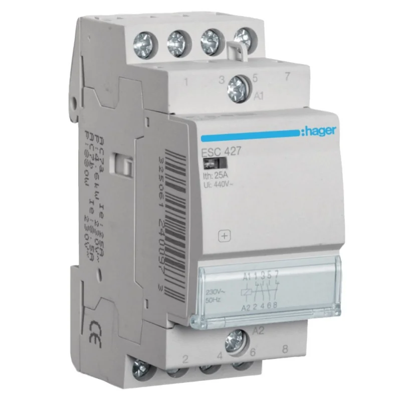 Contactoare modulare - Contactor modular, 25A, 2ND+2NI, 230V, ESC427