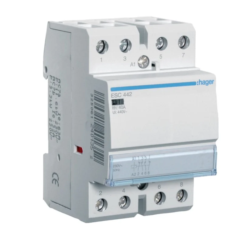 Relee si contactoare modulare - Contactor modular, 40A, 2ND/2NI, 230V, ESC442