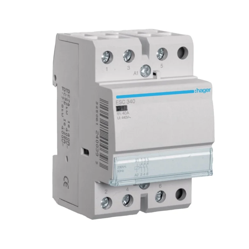 Contactoare modulare - Contactor modular, 40A, 3ND, 230V, ESC340