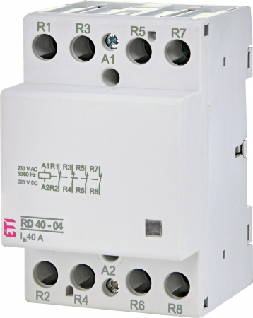Relee si contactoare modulare - Contactor modular RD 40-04-230V AC/DC