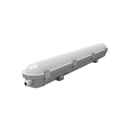 Corpuri liniare - Corp LED PRO liniar WATERPROOF 120cm cu putere variabila 20/30/40W, 3CCT 3000K/4000K/6000K, 140lm/W, IK08, IP66, EUROLAMP