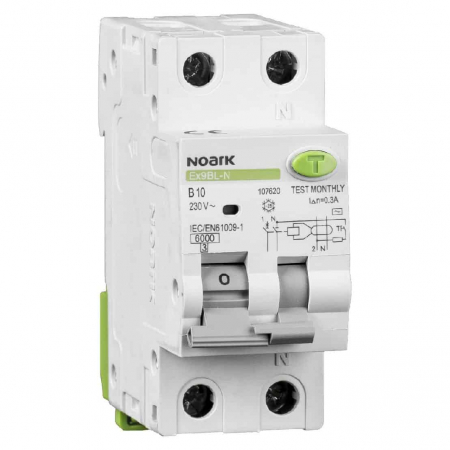 RCBO - 30mA - tip A - RCBO 16A, 30mA, curba B, tip A, 6kA