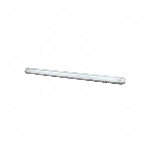 Iluminat - FIPAD echipat cu tuburi LED 48W (2x24W), 150cm, 4000K, 5280lm, IP65, IK08, Eurolamp