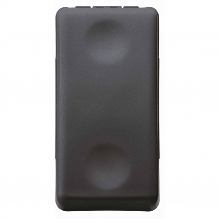 Doze si aparataj modular - Intrerupator modular cap scara Gewiss, negru, 1M, System