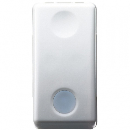 Doze si aparataj modular - Intrerupator modular Scara-1P 16Ax Lumin. 230V Sy/Al