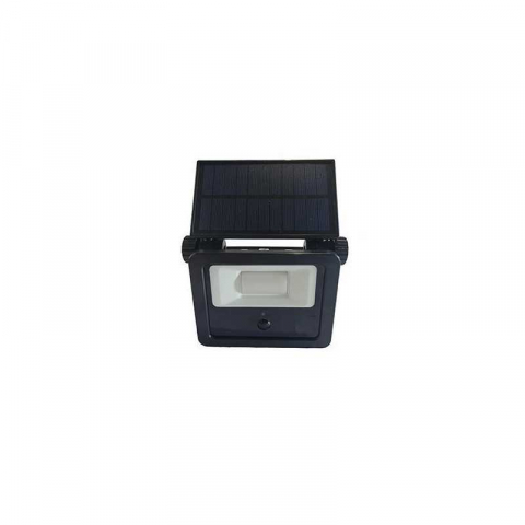 Iluminat - Lampa PLUS cu panou solar + senzor de miscare 3W dimabili 400lm 3CCT 3000K-6500K IP44, Eurolamp