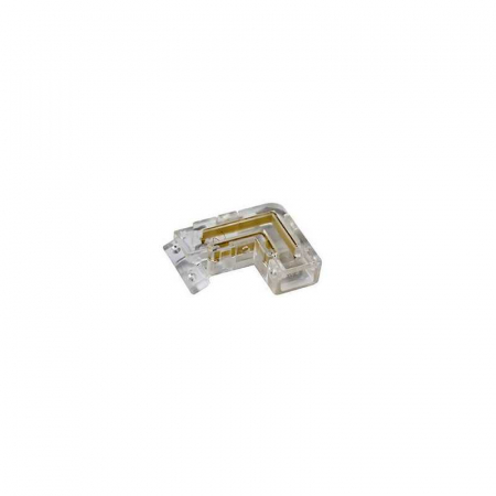 Banda LED si transformatoare - Mufa adaugire la 90 grade pentru banda LED COB, 5mm, monocroma, din seria 145-7290x, Eurolamp