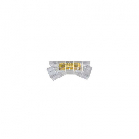 Banda LED si transformatoare - Mufa adaugire pentru banda LED COB 220V, 10mm latime, monocroma, din seriile 145-7270x si 145-7260x, Eurolamp