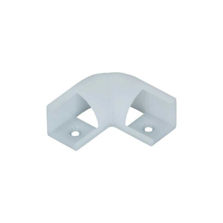 Banda LED si transformatoare - Mufa imbinare colt 90° pentru profil aluminiu pentru banda LED 20x20, Eurolamp